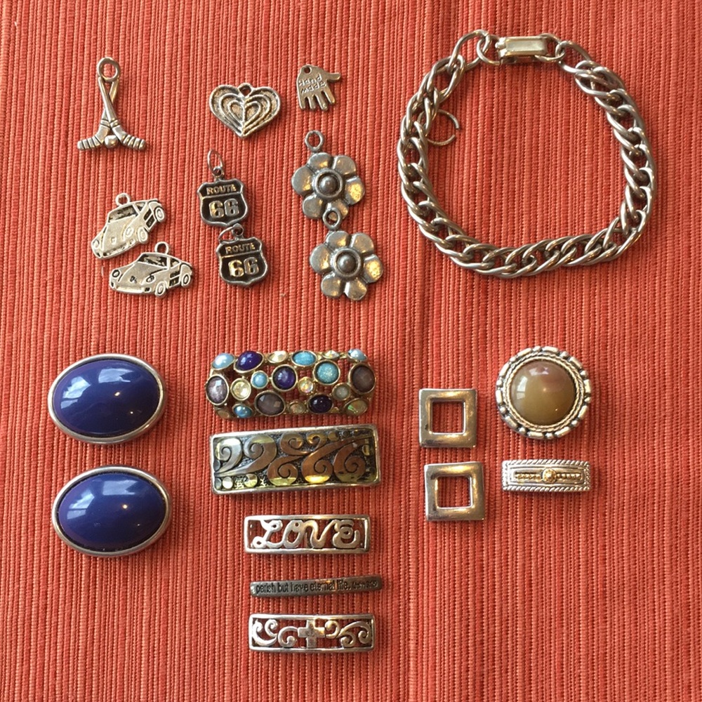 Charm Bracelet and Assorted Pieces
